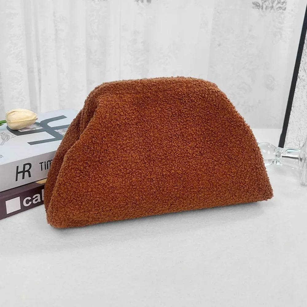 Teddy Tasche Beige – Bild 3