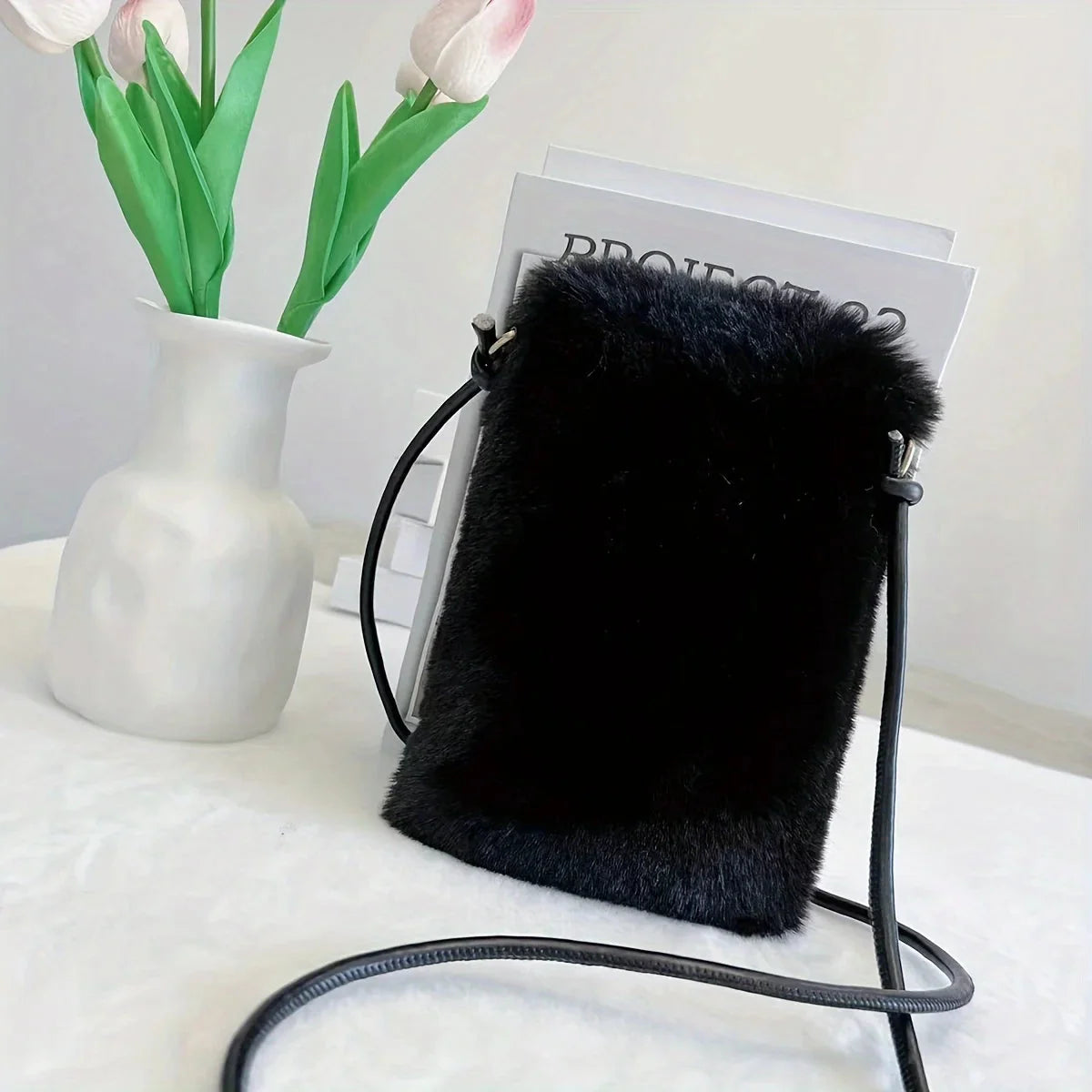 Teddy Fleece Cross Body Bag – Bild 2