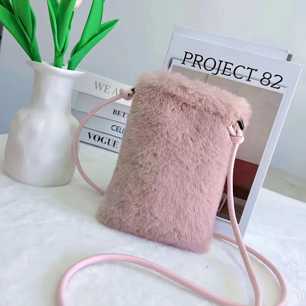 Teddy Fleece Cross Body Bag – Bild 3