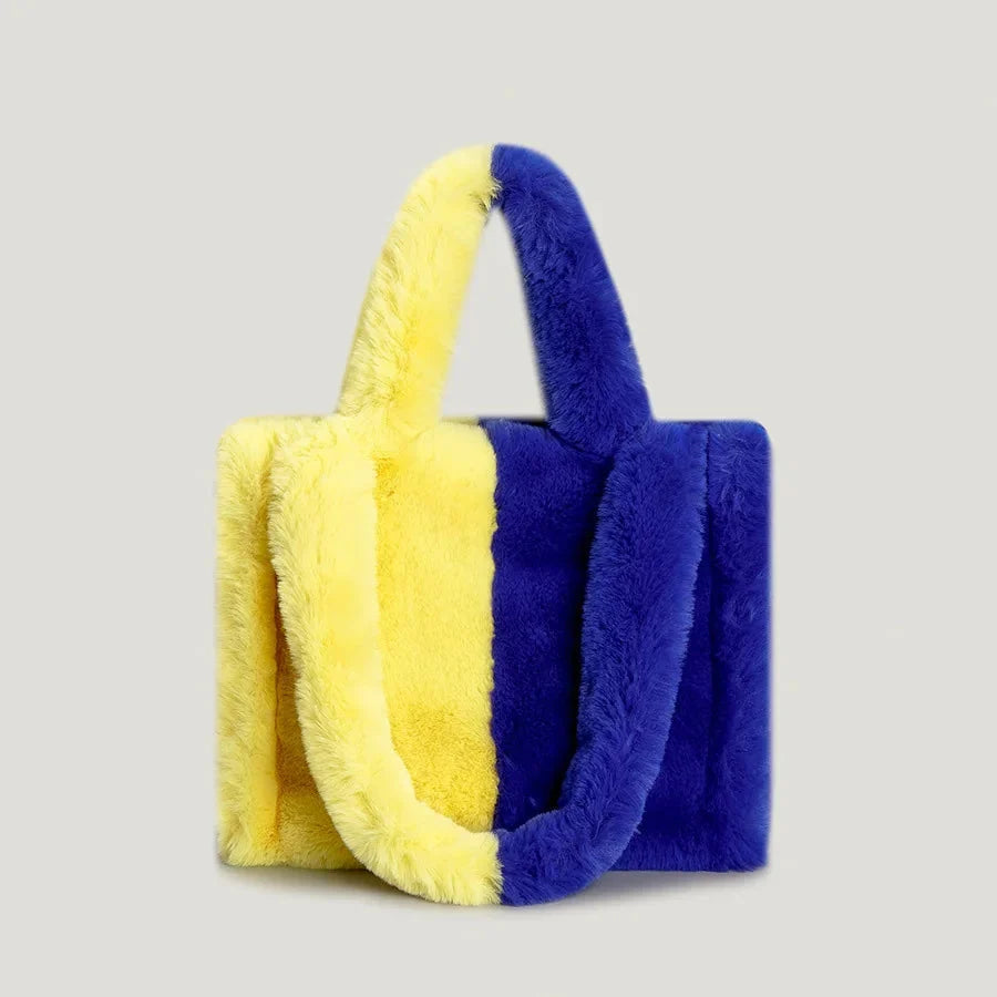 Plüsch Tasche Damen – Bild 3