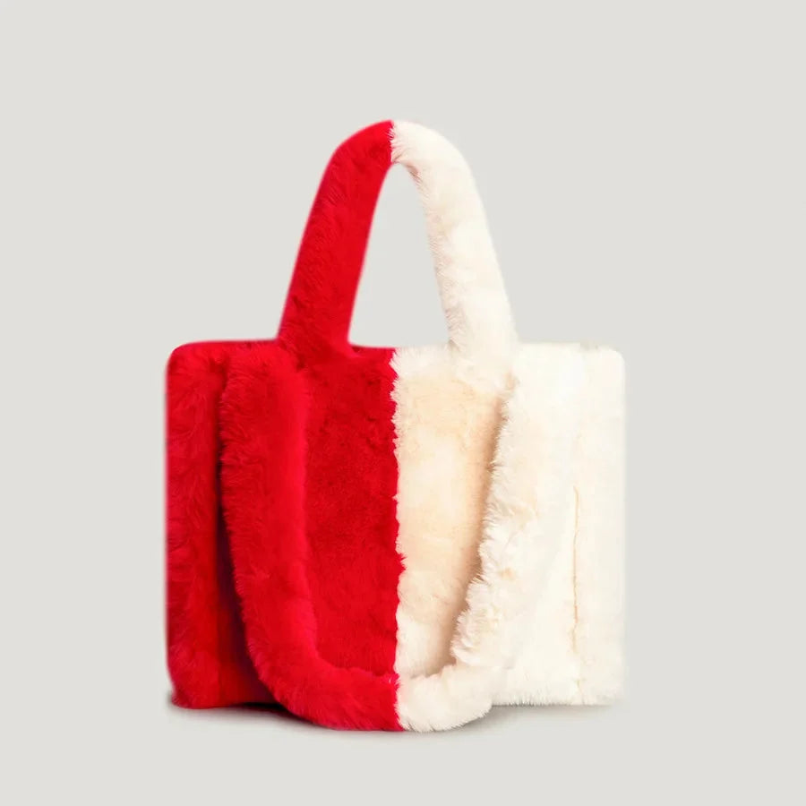 Plüsch Tasche Damen – Bild 4