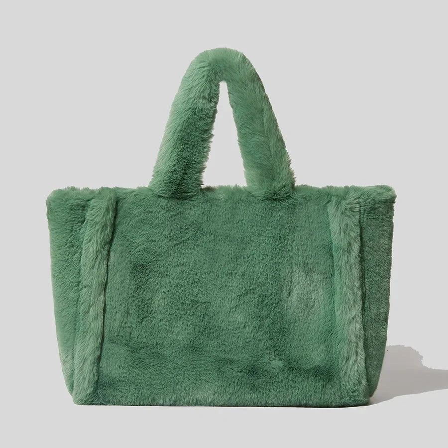 Plüsch Tasche Damen – Bild 7