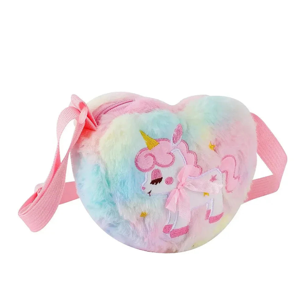 Einhorn Plüsch Tasche – Bild 4