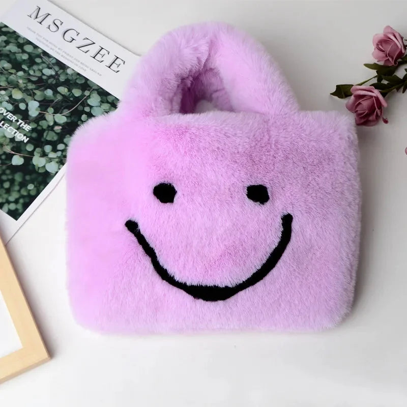 Felltasche Mit Smiley – Bild 13