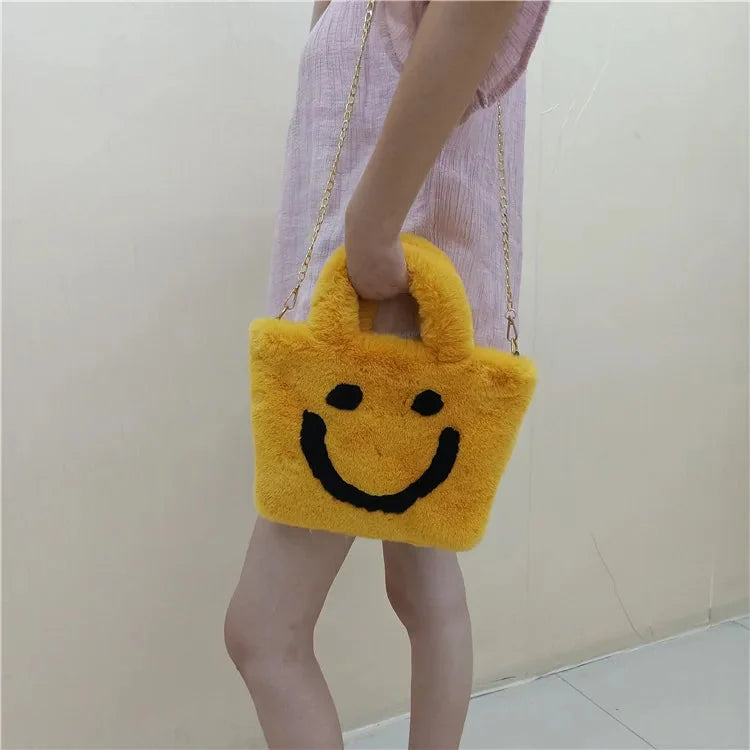 Felltasche Mit Smiley – Bild 14