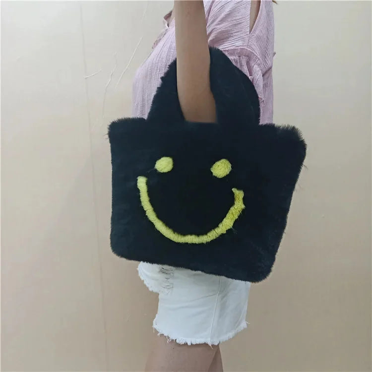 Felltasche Mit Smiley – Bild 18