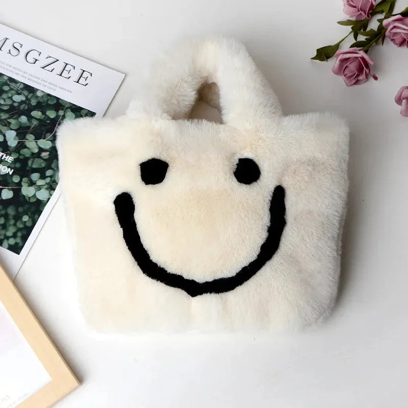 Felltasche Mit Smiley – Bild 2