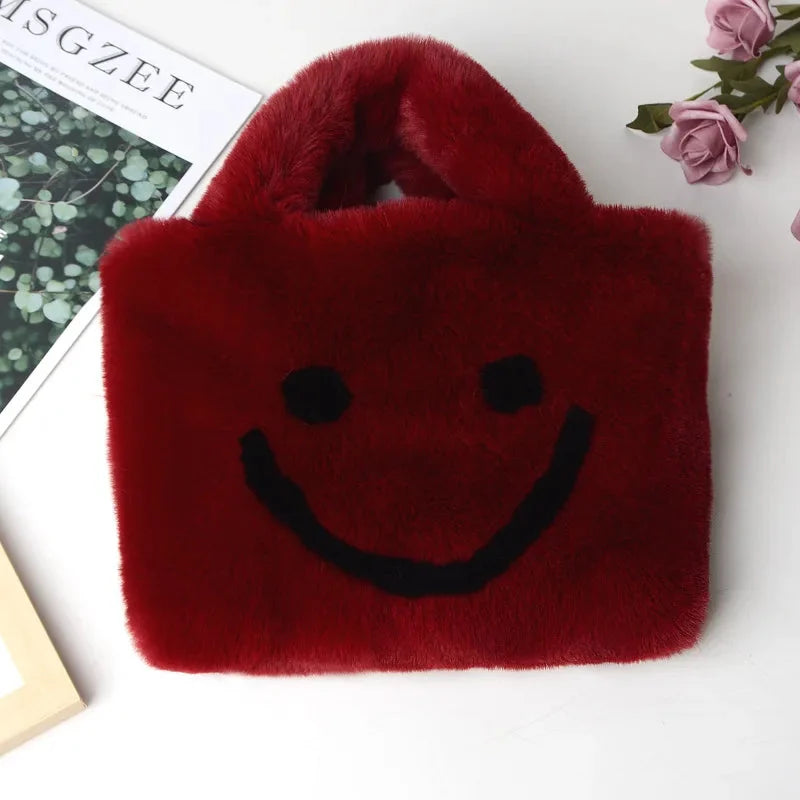 Felltasche Mit Smiley – Bild 4