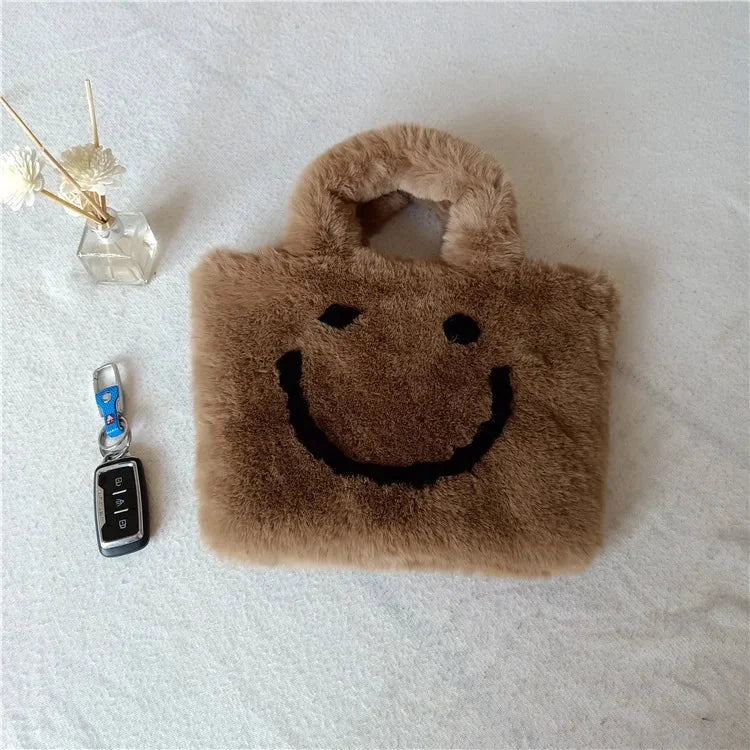 Felltasche Mit Smiley – Bild 5
