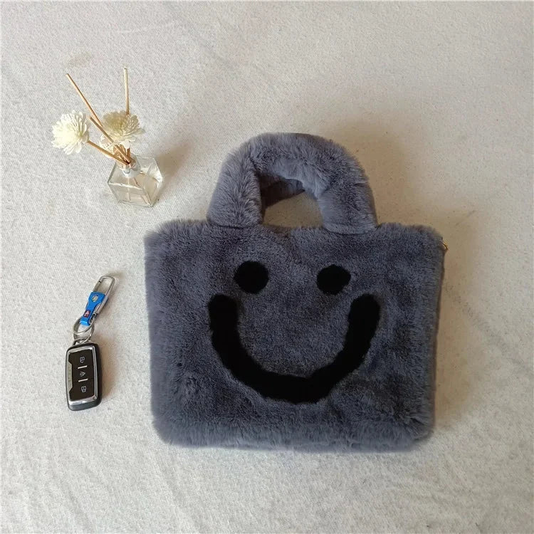 Felltasche Mit Smiley – Bild 6
