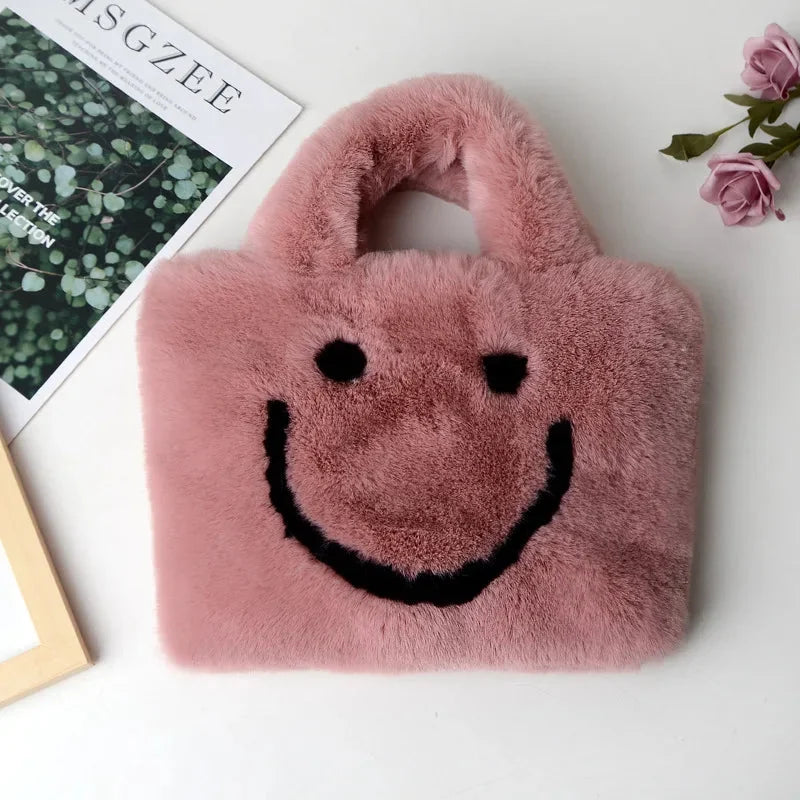 Felltasche Mit Smiley – Bild 7