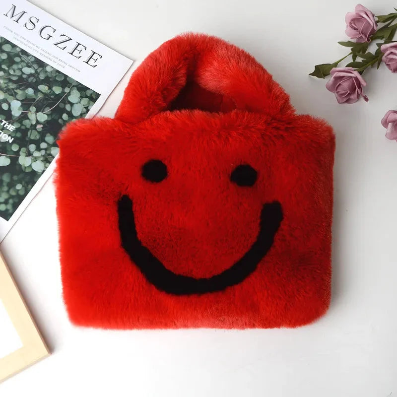 Felltasche Mit Smiley – Bild 8