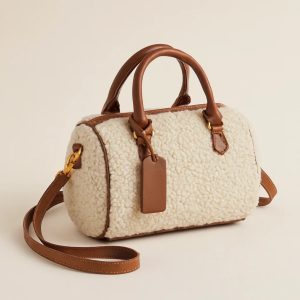 Felltasche Beige