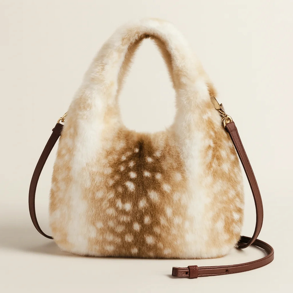 Felltasche Braun