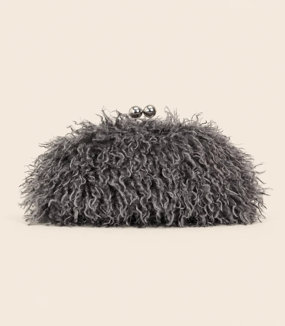 Felltasche Grau