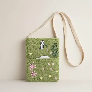 Felltasche Grün