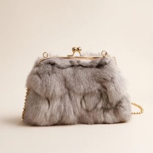 Felltasche Weiß