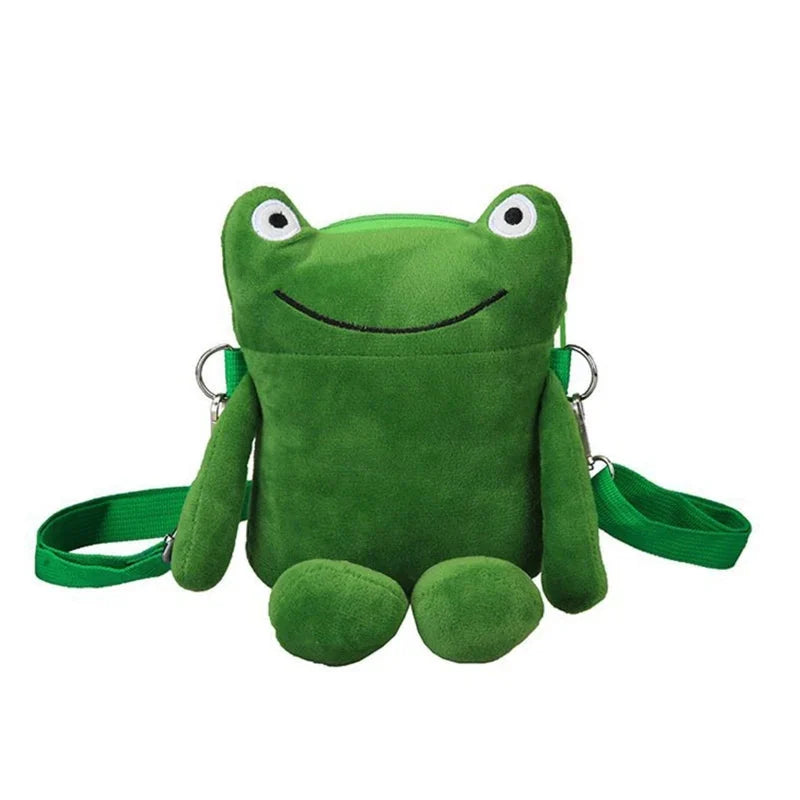 Plüsch Tasche Grün – Bild 2