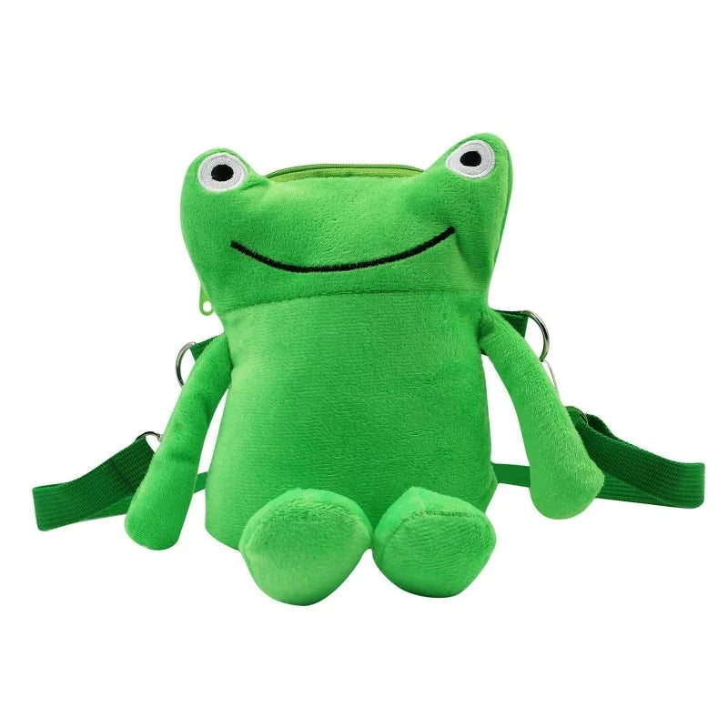 Plüsch Tasche Grün – Bild 3