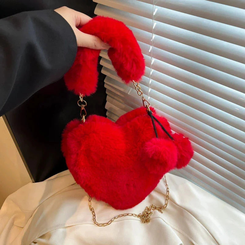 Teddy Tasche Mit Herzen – Bild 5