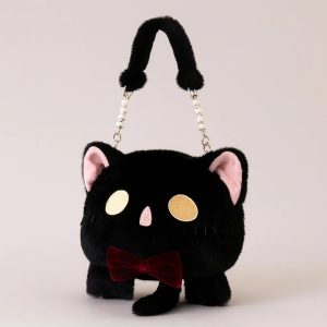 Plüsch Katze In Tasche