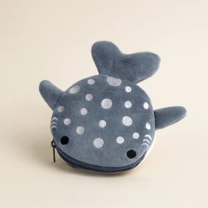 Plüsch Tasche Blau