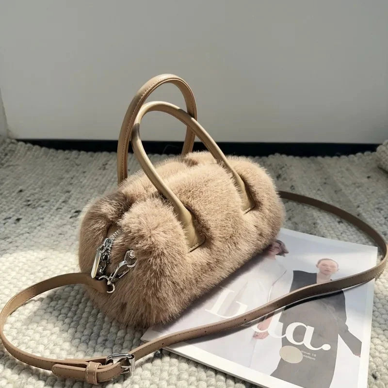 Schultertasche Teddy Tasche – Bild 3