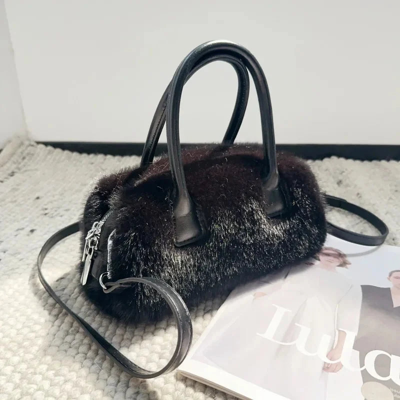 Schultertasche Teddy Tasche – Bild 4