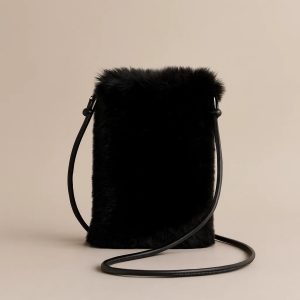 Teddy Fleece Cross Body Bag