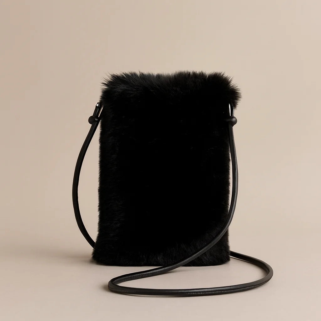 Teddy Fleece Cross Body Bag