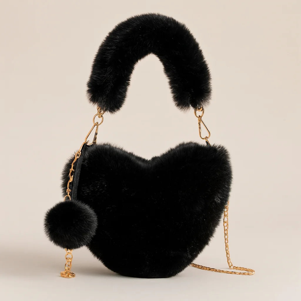 Teddy Tasche Mit Herzen
